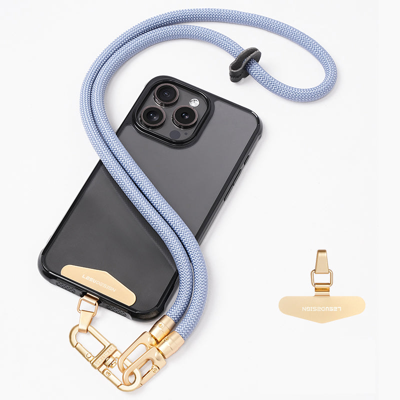 LEEU DESIGN Climbing Series 85cm Phone Lanyard Adjustable Cell Phone Crossbody Neck Rope LEEU DESIGN Climbing Series 85cm Phone Lanyard Adjustable Cell Phone Crossbody Neck Rope